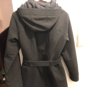 Black North face coat